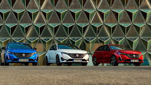 Peugeot 308 forbrændingsmotorer