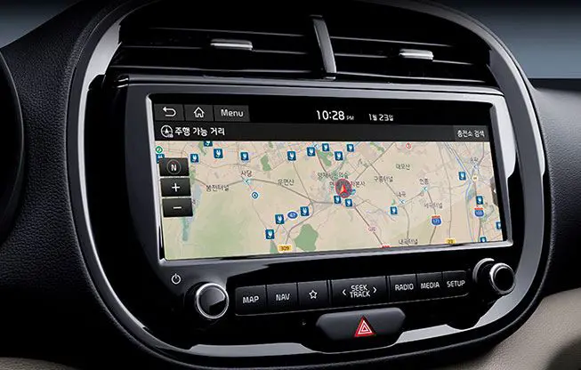 KIA e-Soul navigation