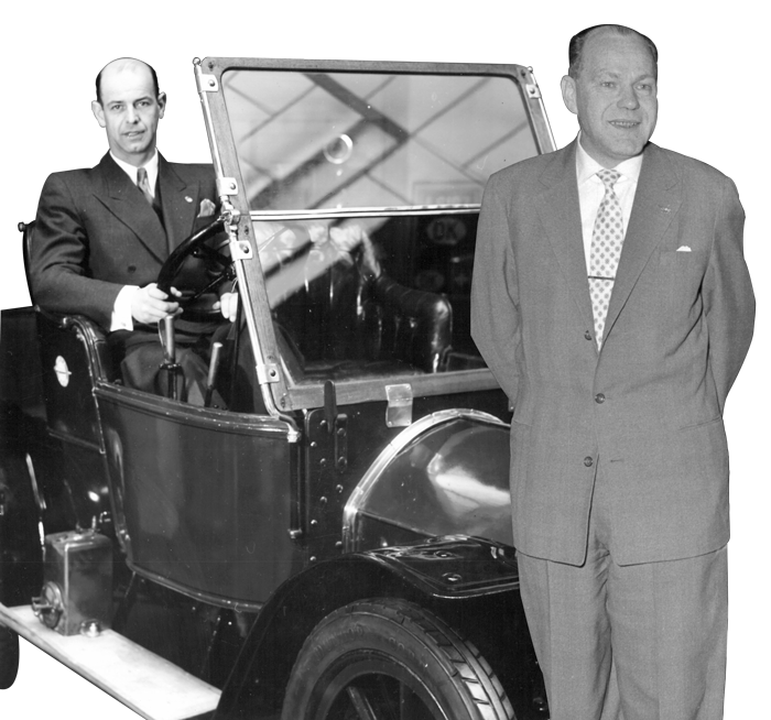 Percy Martini og Harald Andersen